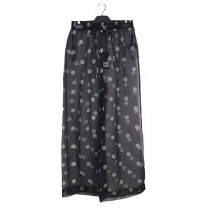 SIR the label Margot black polka dot wide leg pants — NWT
